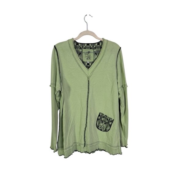 Vintage produce company long sleeve size S fairy‎ whimsy goth granola gremlin - Picture 1 of 5